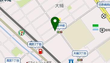 餃子専門店黒兵衛の地図画像