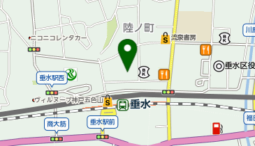 釜玉中華そば まるみの地図画像