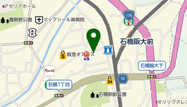 麺屋女王蜂の地図画像