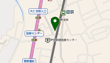 肉汁うどん 赤助の地図画像