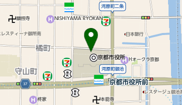弘 京都市役所店の地図画像