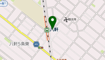 室蘭やきとり 碧の地図画像