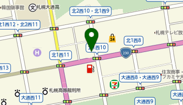手打ちそば YUI-WANの地図画像