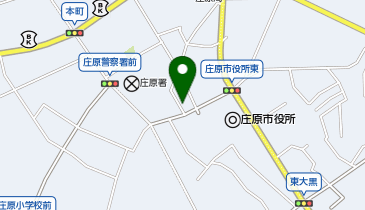 一楽 庄原店の地図画像
