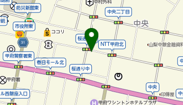 やまなし楽膳の地図画像