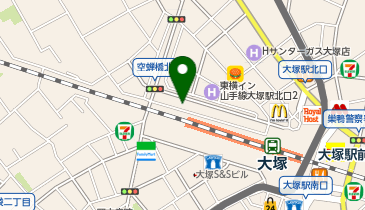 iSDG麻辣湯 大塚店の地図画像