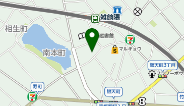 あわしま堂 雑餉隈店の地図画像