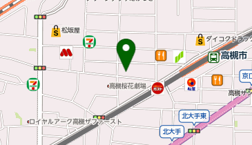 【5/23オープン】福恩麻辣湯 高槻店の地図画像