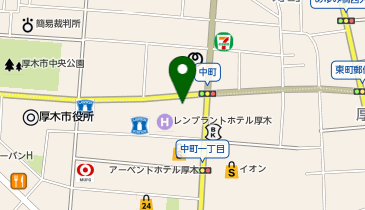 ESKY COFFEE By Izzy'''s Cafe 本厚木店の地図画像