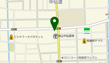 YOGI 岡山店の地図画像