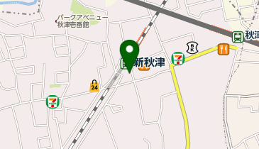 【5/20オープン】ニュー秋津の地図画像