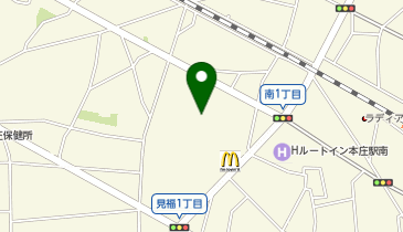 華龍麻辣湯の地図画像