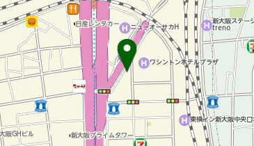 就労移行ITスクール 新大阪の地図画像