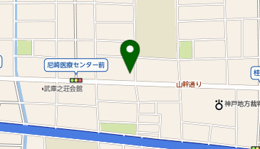 サニーサイド 武庫之荘店の地図画像