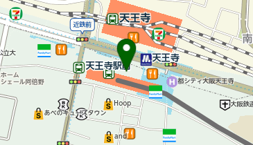 EXPO 2027 オフィシャルストア あべのハルカス店の地図画像