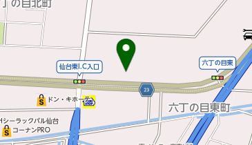 【5/23オープン】FLEX HIACE BASE SENDAI(フレックスハイエースベース仙台)の地図画像
