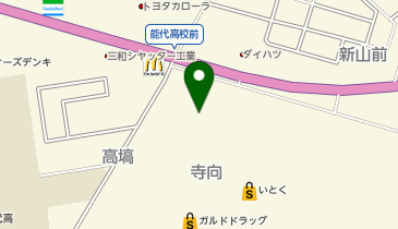 【5/25オープン】テンポスバスターズ 秋田能代店の地図画像