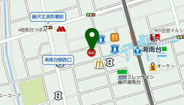 カフェ・ベローチェ 湘南台店の地図画像