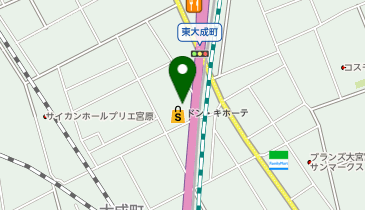 クラフトドーナツワークス 大宮店の地図画像