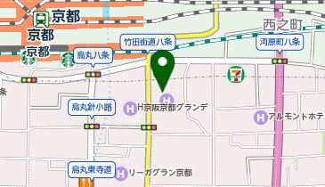 【6/15オープン】ORANGE TERRACE KYOTOの地図画像