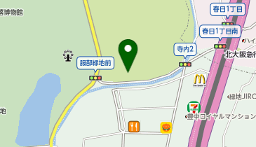 【6/5オープン】SPA&SAUNA水春 服部緑地の地図画像
