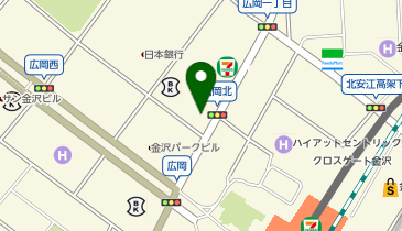 【5/30オープン】Mitz 金沢の地図画像
