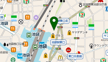 PUNIKKO by TOKOTOYZ 池袋PARCO店の地図画像