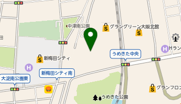 【11/20オープン】うめきたの森の地図画像