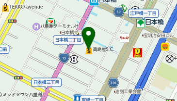 FOPE高島屋日本橋店の地図画像