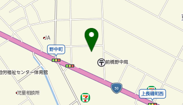 一般社団法人 群馬県タクシー協会の地図画像