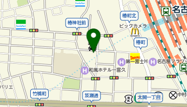 カラオケの鉄人 コラボミックス名古屋名駅店の地図画像