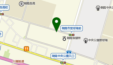 埼玉県朝霞児童相談所の地図画像