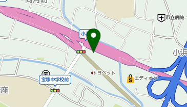 浜屋株式会社(お仏壇の浜屋) 宝塚店の地図画像