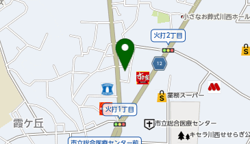 浜屋株式会社(お仏壇の浜屋) 川西店の地図画像