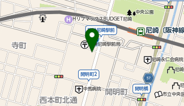浜屋株式会社(お仏壇の浜屋) 尼崎店の地図画像