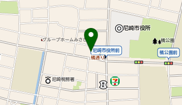 浜屋株式会社(お仏壇の浜屋) 尼崎市役所前店の地図画像