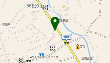 浜屋株式会社(お仏壇の浜屋) 奈良生駒店の地図画像