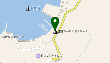 マリンショップアルファ 西浦シーサイド店の地図画像