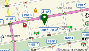 株式会社ヨドコウ 札幌営業所の地図画像
