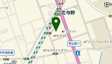 【5/30オープン】カフェギャラリー南風北与野店の地図画像