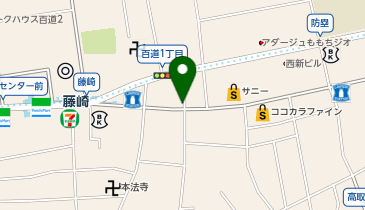 焼きとり平間の地図画像