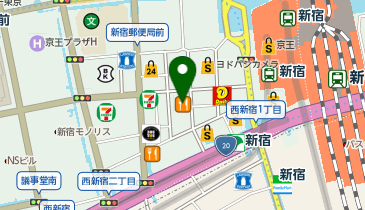【6/10オープン】新宿かき氷 茶寮 隠居亭の地図画像