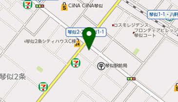 やきとりさんきゅう琴似店の地図画像