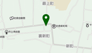 佐倉ことぶき亭の地図画像