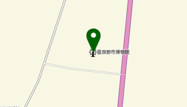 富良野市博物館の地図画像