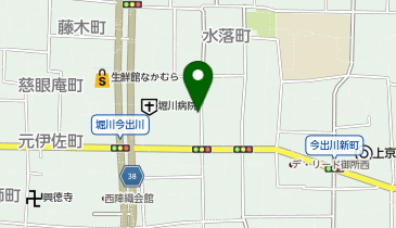崇徳天皇御廟所の地図画像