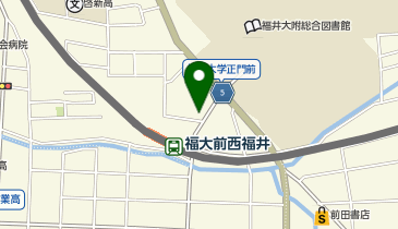 【5/25オープン】買取大吉 福大前西福井駅前店の地図画像