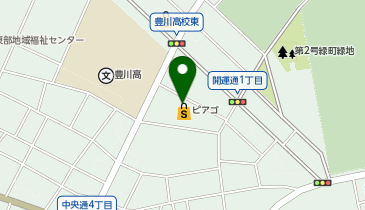 DAISO(ダイソー) ロビン・フッド豊川店の地図画像