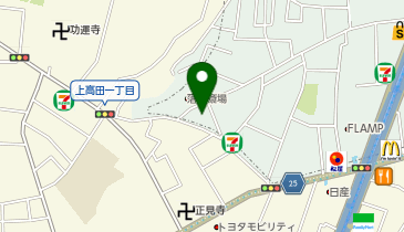 落合斎場別館の地図画像