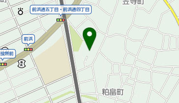 七所神社の地図画像